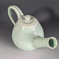 Bespoke Celadon Teapot — Single Commission — handmade ceramics by Kiln & Co