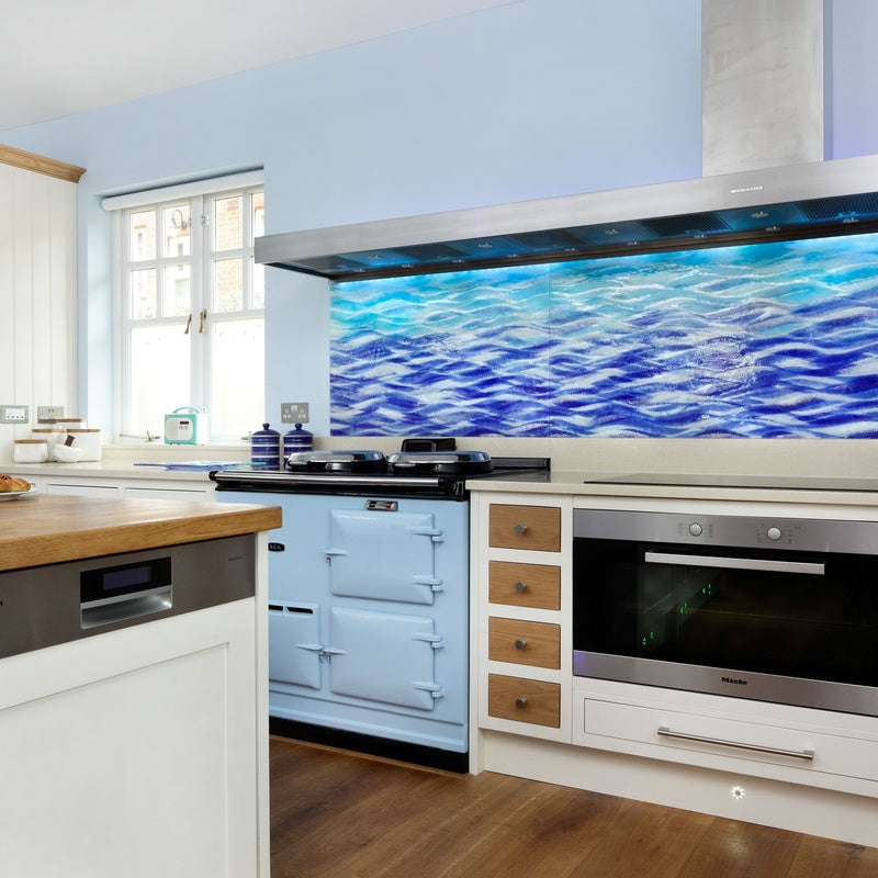Bespoke Ceramic Kitchen Splashback Tiles — handmade ceramics by Kiln & Co