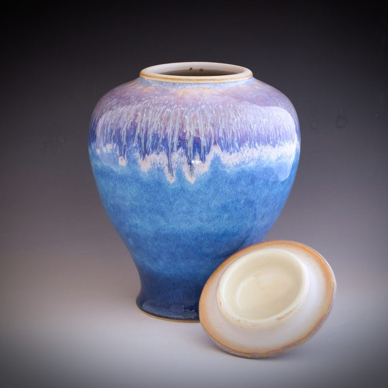 Bespoke Ceramic Memorial Urn — handmade ceramics by Kiln & Co