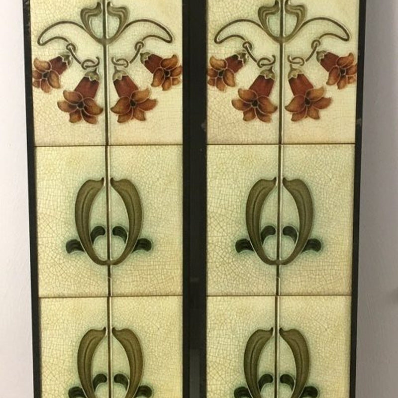 Bespoke Thrown & Fired Art Tile — Set of 6 — handmade ceramics by Kiln & Co