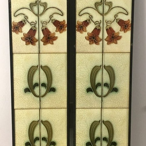 Bespoke Thrown & Fired Art Tile — Set of 6 — handmade ceramics by Kiln & Co