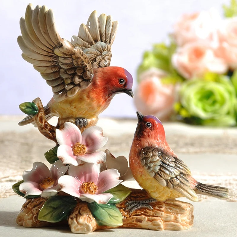 Ceramic Bird Figurine — handmade ceramics by Kiln & Co