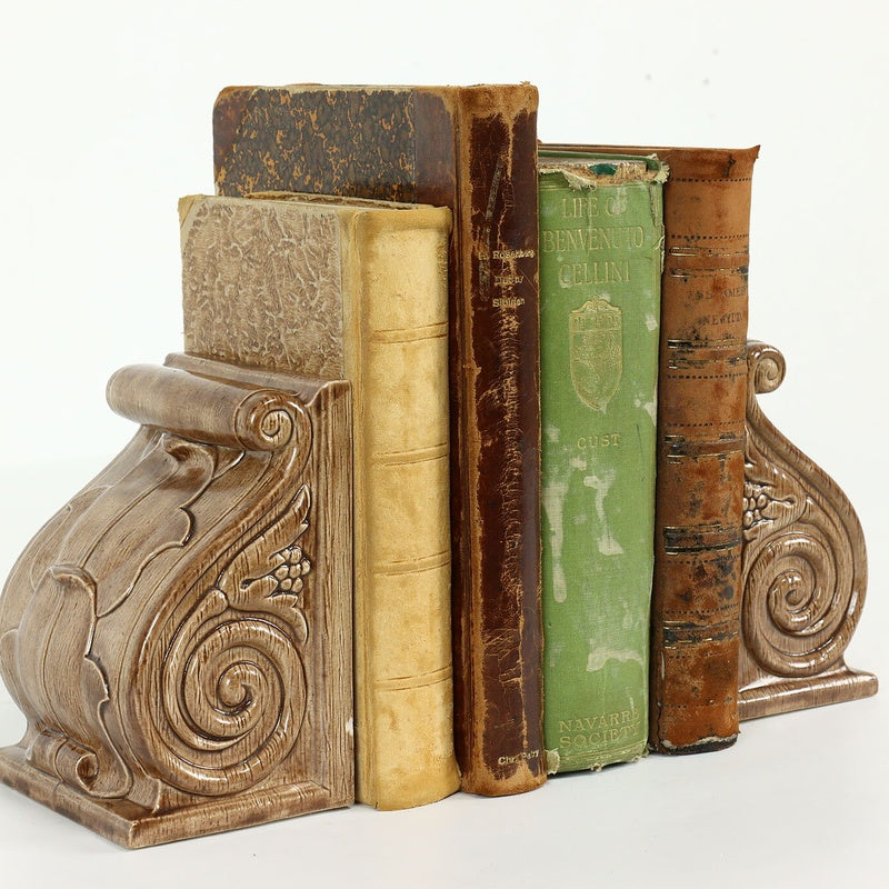 Ceramic Bookends — Pair — handmade ceramics by Kiln & Co