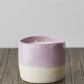 Ceramic Candle — Hand-Poured in Stoneware Pot — handmade ceramics by Kiln & Co