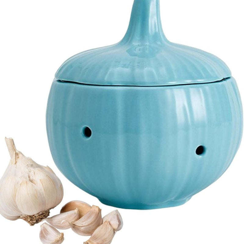 Ceramic Garlic Keeper — handmade ceramics by Kiln & Co