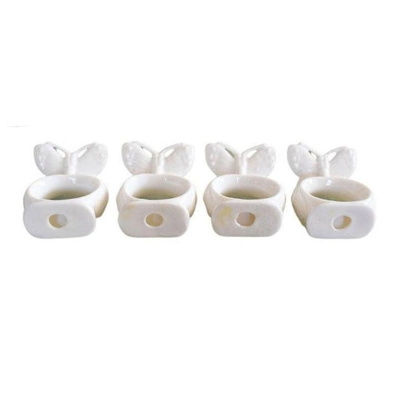Ceramic Napkin Rings — Set of 4 — handmade ceramics by Kiln & Co