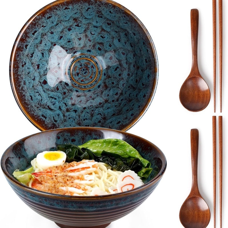 Ceramic Noodle Bowl — handmade ceramics by Kiln & Co