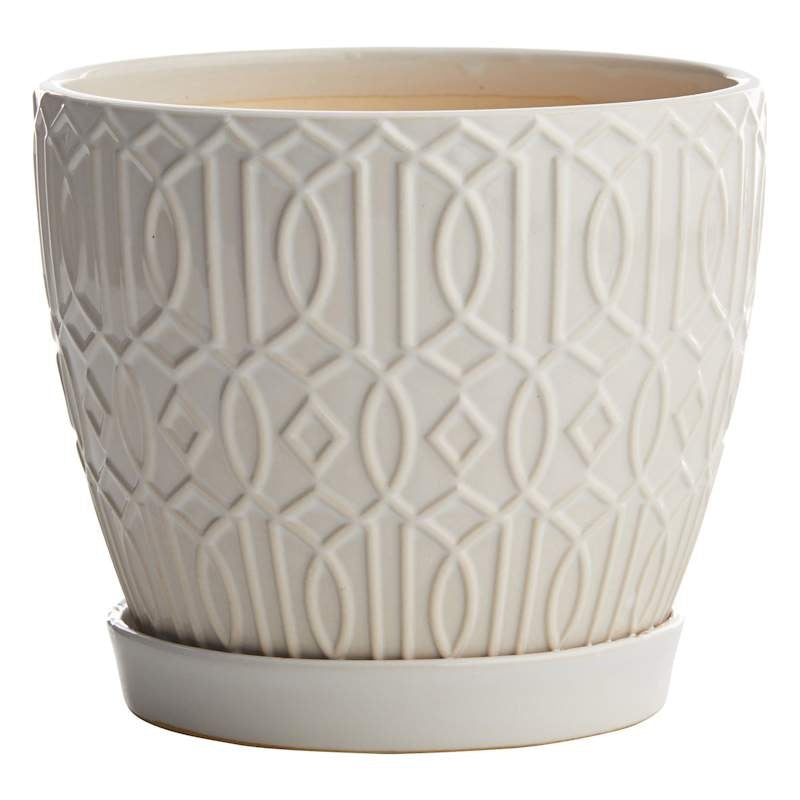 Ceramic Plant Pot — Medium — handmade ceramics by Kiln & Co