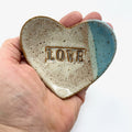 Ceramic Ring Dish — Heart — handmade ceramics by Kiln & Co