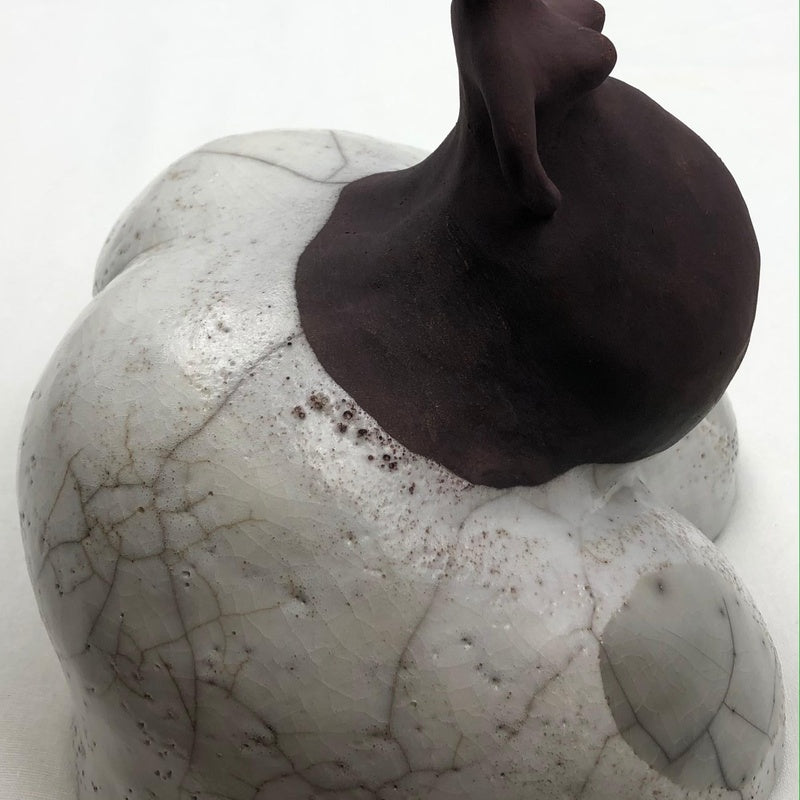 Fired Stoneware Sculpture — Figurative — handmade ceramics by Kiln & Co