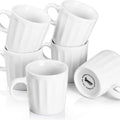 Fluted Porcelain Espresso Cup — handmade ceramics by Kiln & Co