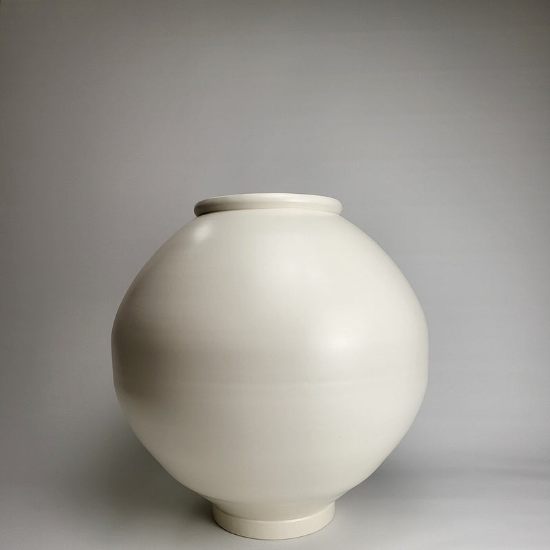 Grand Moon Jar — Large — handmade ceramics by Kiln & Co