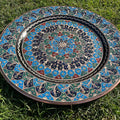 Hand-Carved Serving Platter — Artist Edition — handmade ceramics by Kiln & Co