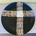 Large Raku Charger — Wall Art — handmade ceramics by Kiln & Co
