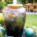 Large Statement Ceramic Fountain — Garden — handmade ceramics by Kiln & Co