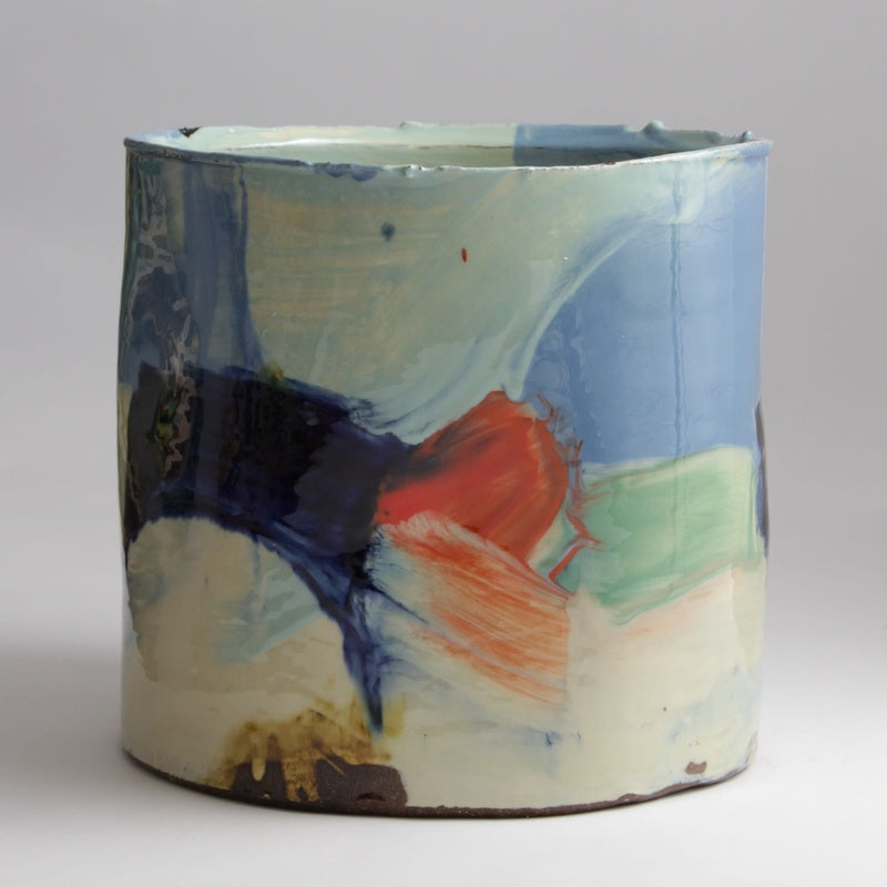 Large Thrown & Altered Vessel — Artist Work — handmade ceramics by Kiln & Co