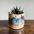 Large Wheel-Thrown Planter — Statement Indoor — handmade ceramics by Kiln & Co