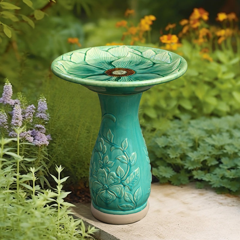 Luxury Ceramic Bird Bath — Garden — handmade ceramics by Kiln & Co