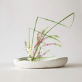 Porcelain Ikebana Vase — Sculptural — handmade ceramics by Kiln & Co