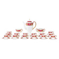 Porcelain Tea Service — 12-Piece — handmade ceramics by Kiln & Co